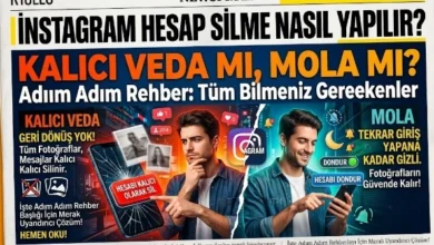 Instagram Hesap Silme İşlemi Nasıl Yapılır ?