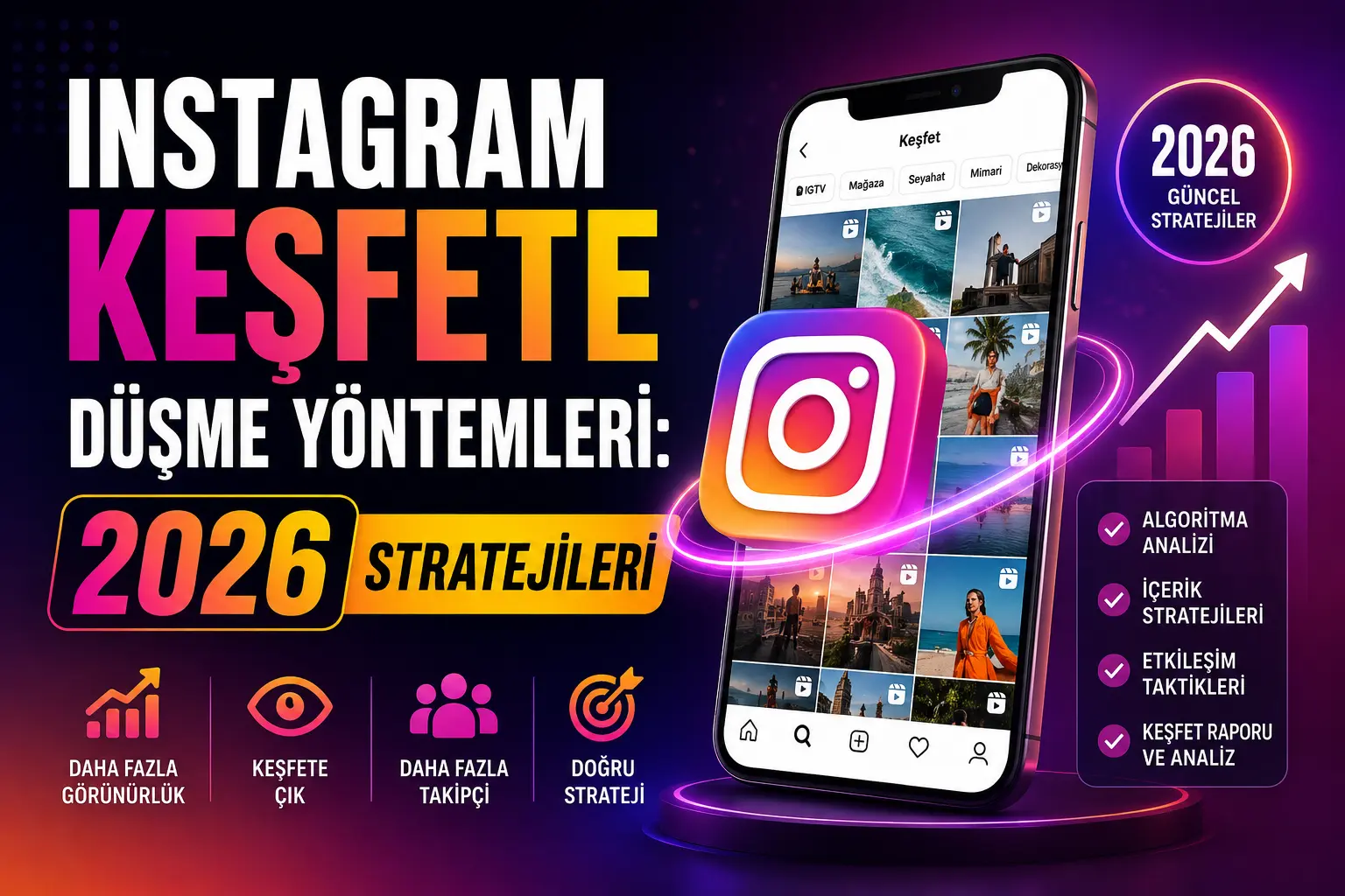 Instagram Keşfete Düşme Yöntemleri