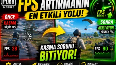 PUBG Mobile FPS Artırmanın En Etkili Yolu! Kasma Sorunu Bitiyor