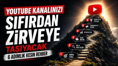 YouTube Kanalınızı Sıfırdan Zirveye Taşıyacak 6 Adımlık Kesin Rehber
