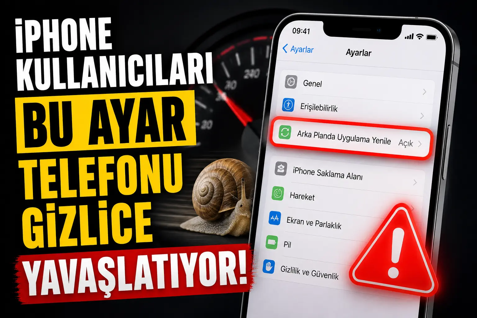 iPhone Kullanıcıları Bu Ayar Telefonu Gizlice Yavaşlatıyor