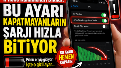 iPhone Kullanıcıları Dikkat! Bu Ayarı Kapatmayanların Şarjı Hızla Bitiyor