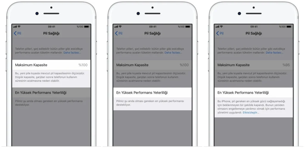 iPhone Performans Yönetimi Nasıl Denetlenir